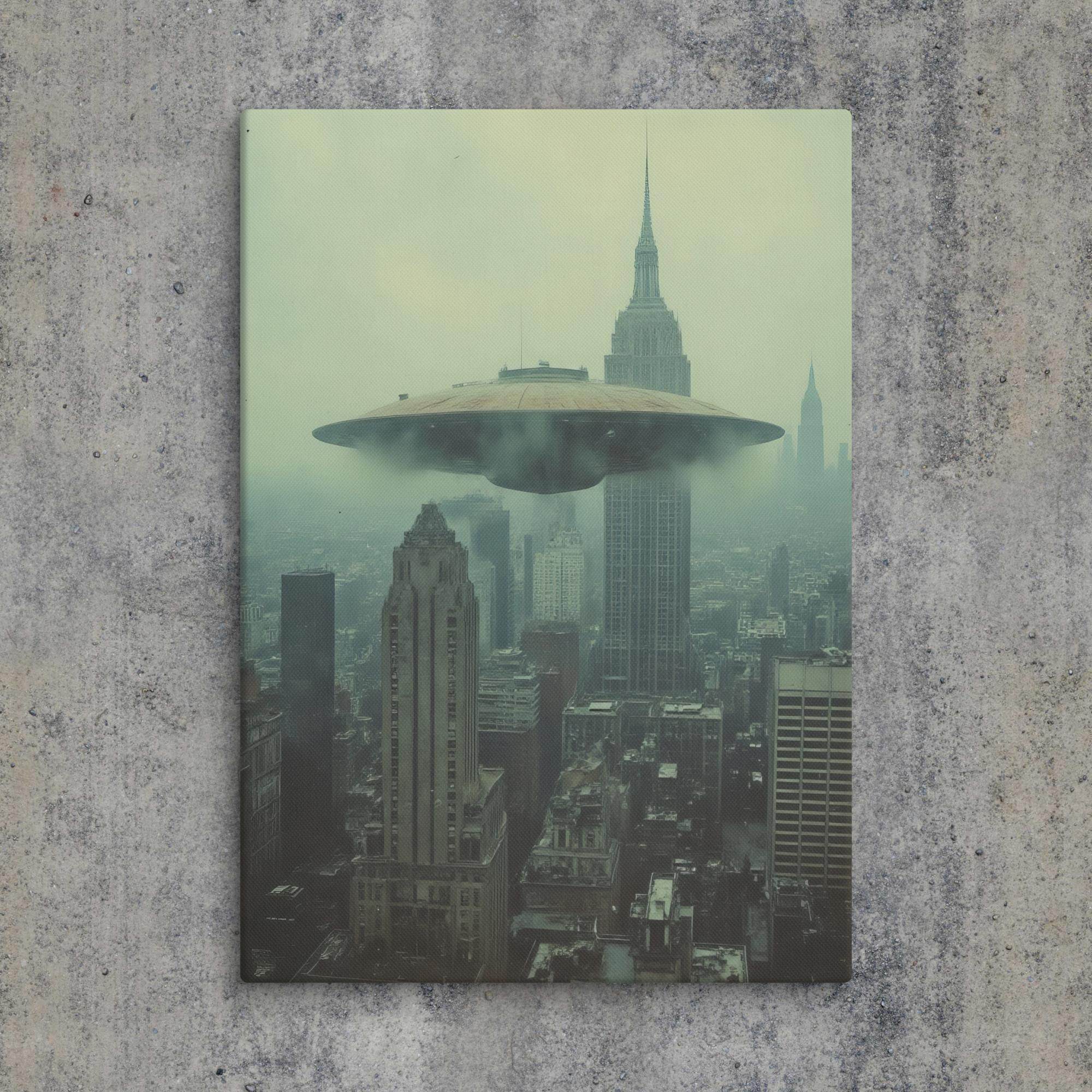 Recon over Brooklyn Canvas - Pale Blood Store