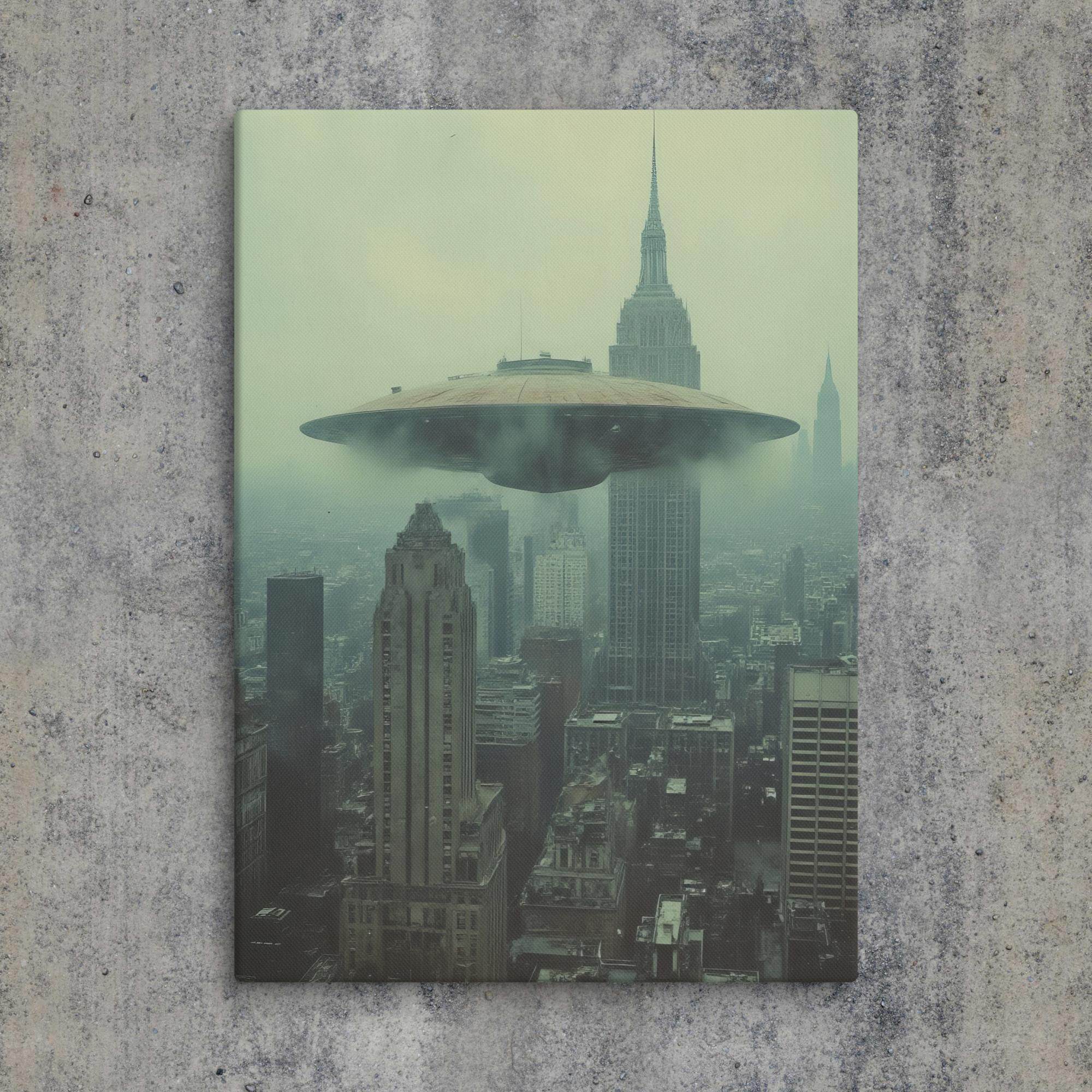 Recon over Brooklyn Canvas - Pale Blood Store