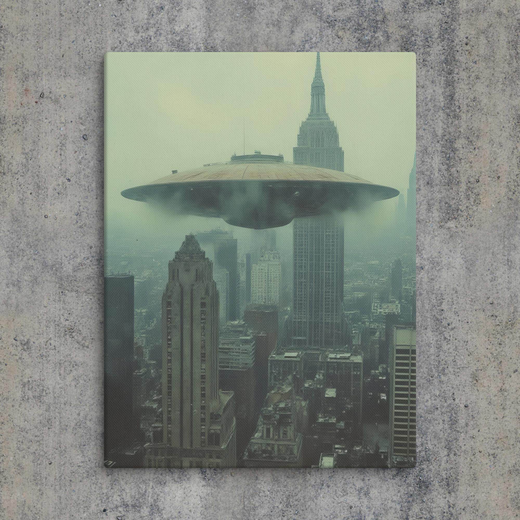 Recon over Brooklyn Canvas - Pale Blood Store