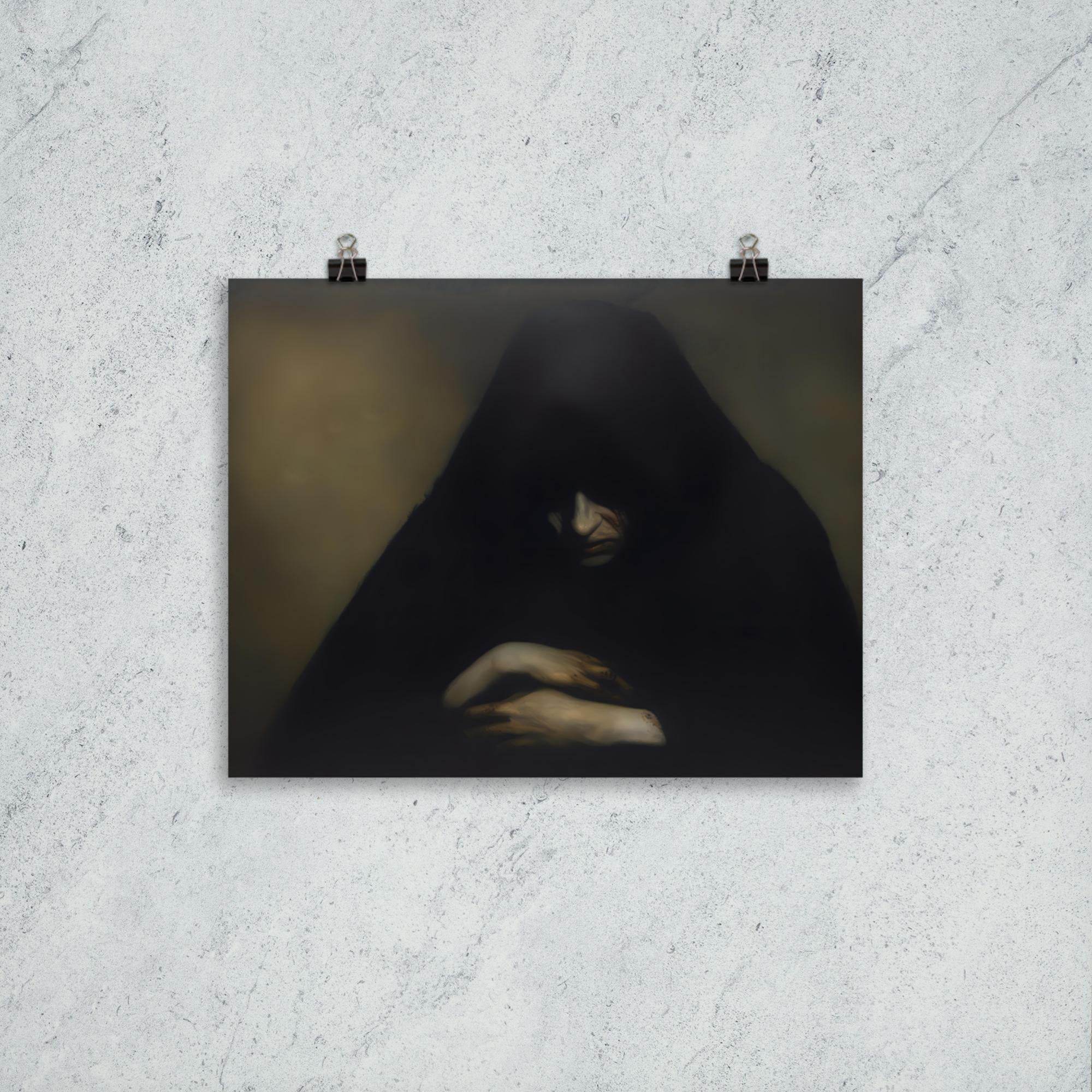 Repent Dark Aesthetic Poster - Pale Blood Store