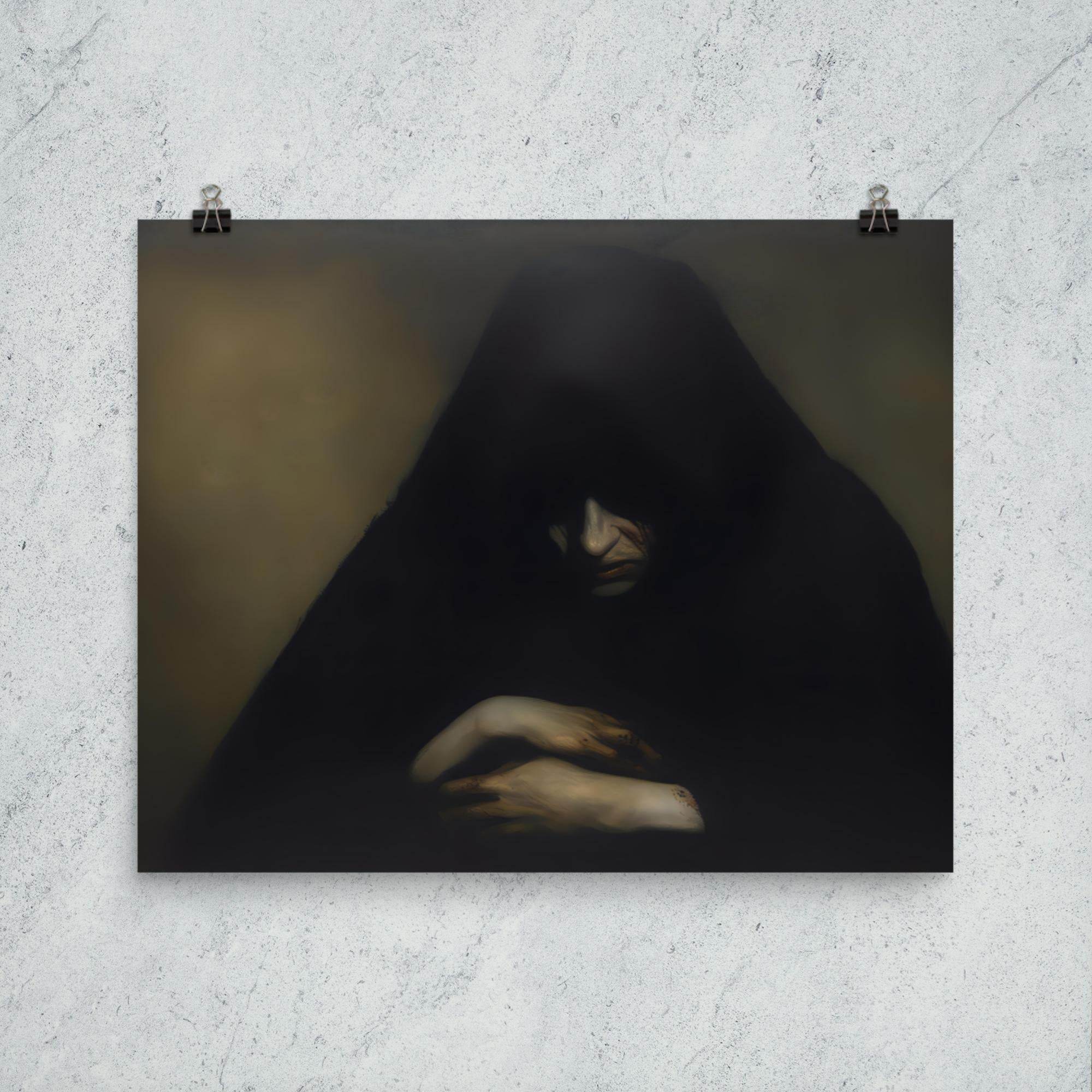 Repent Dark Aesthetic Poster - Pale Blood Store