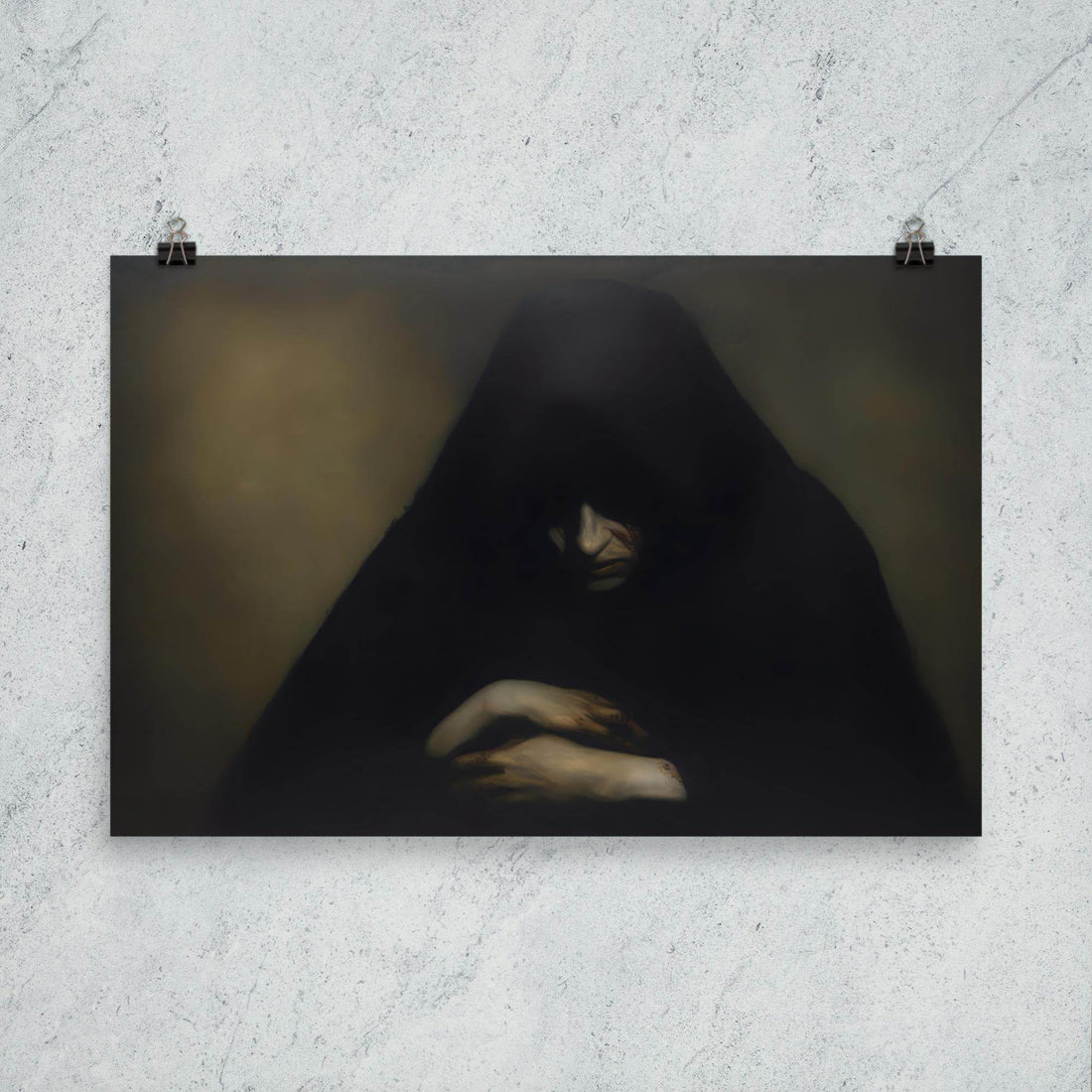 Repent Dark Aesthetic Poster - Pale Blood Store