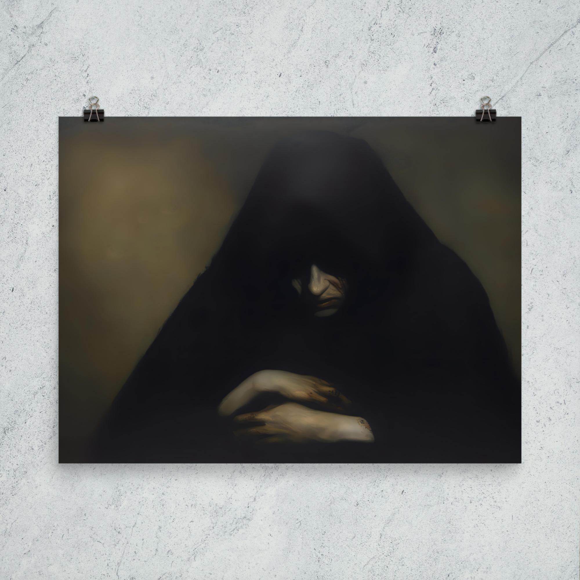 Repent Dark Aesthetic Poster - Pale Blood Store