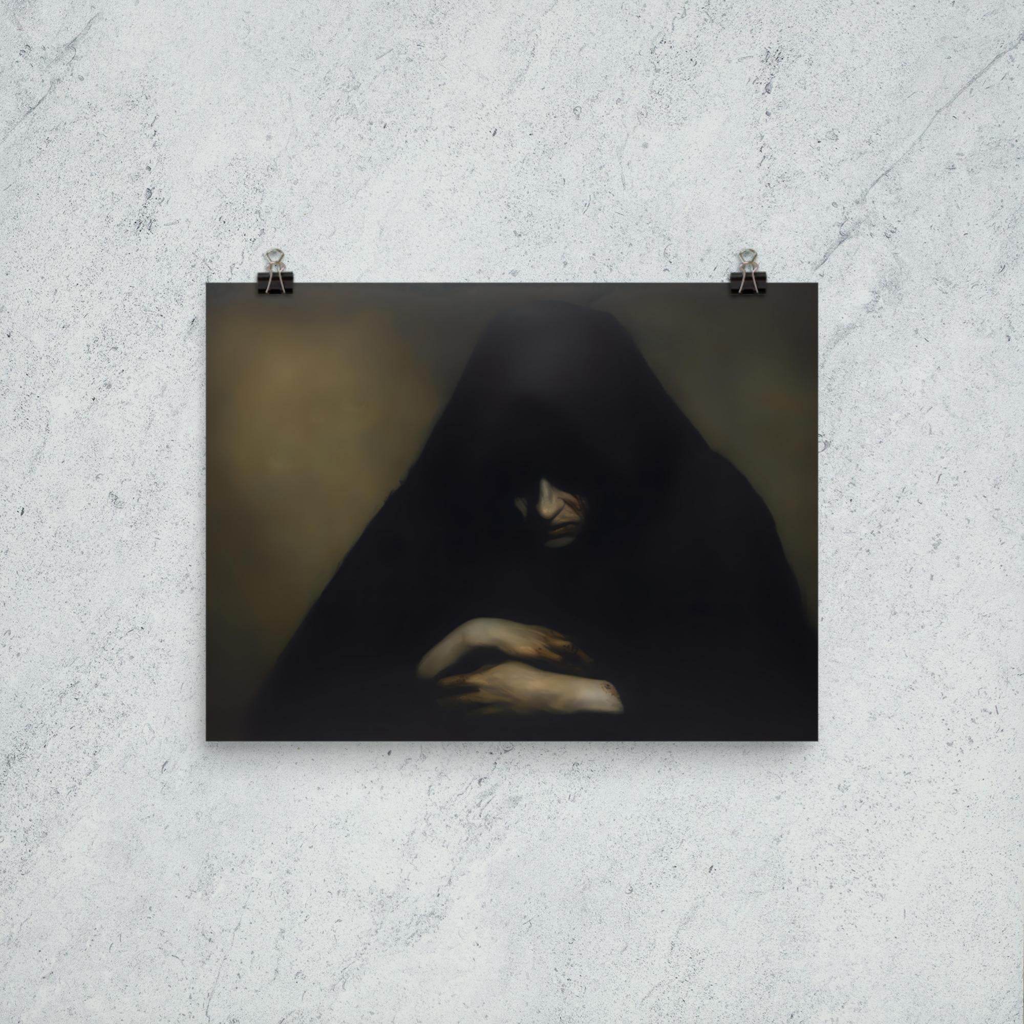 Repent Dark Aesthetic Poster - Pale Blood Store