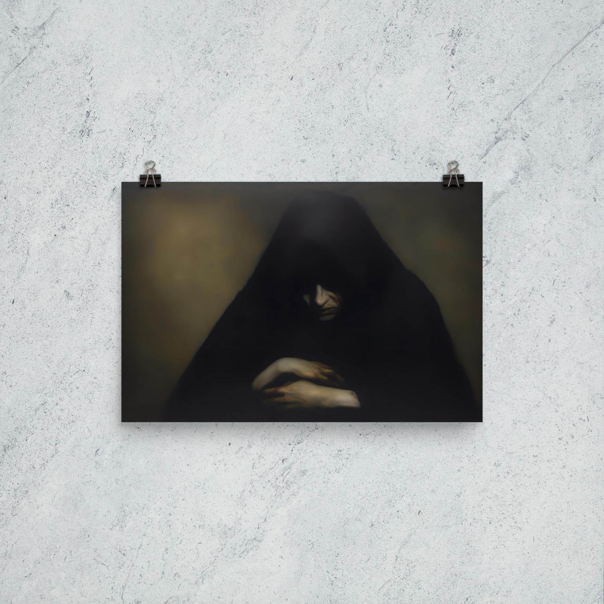 Repent Dark Aesthetic Poster - Pale Blood Store