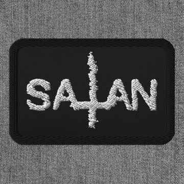 Satan Goth Aesthetic Embroidered Patches - Pale Blood Store