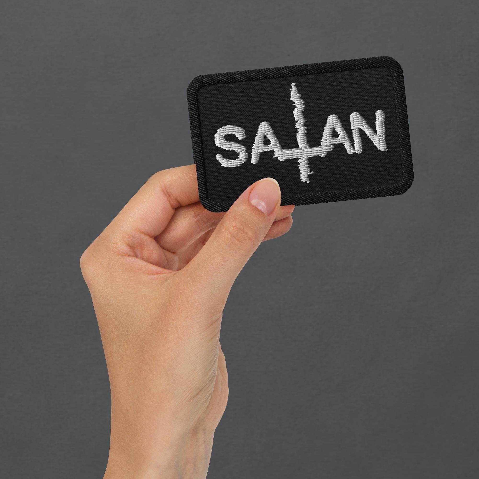 Satan Goth Aesthetic Embroidered Patches - Pale Blood Store