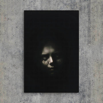 Shadowed Terror Goth Aesthetic Canvas - Pale Blood Store