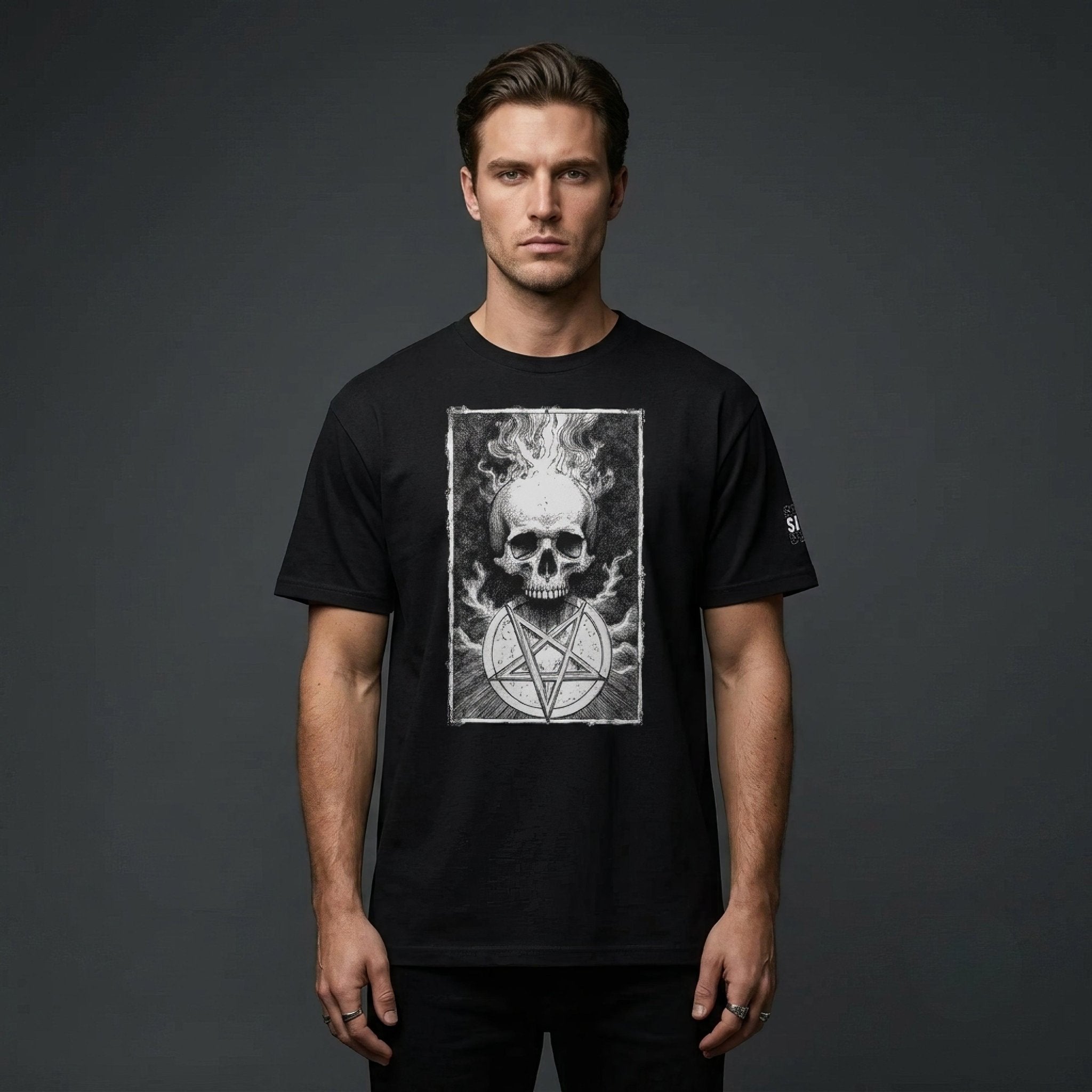 SIXSIXSIX Unisex T-Shirt - ["666","apparel","men","occult","t-shirt","tee","tshirt","unisex","women"] | Pale Blood Store