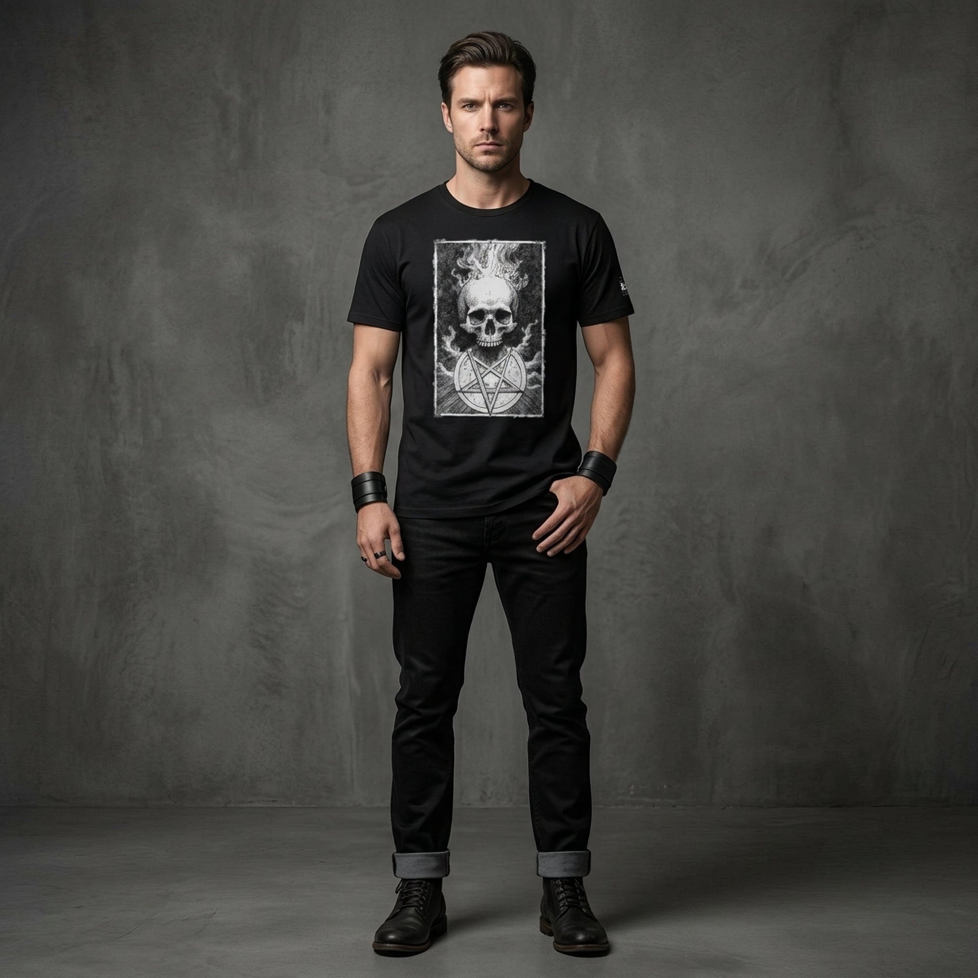 SIXSIXSIX Unisex T-Shirt - ["666","apparel","men","occult","t-shirt","tee","tshirt","unisex","women"] | Pale Blood Store