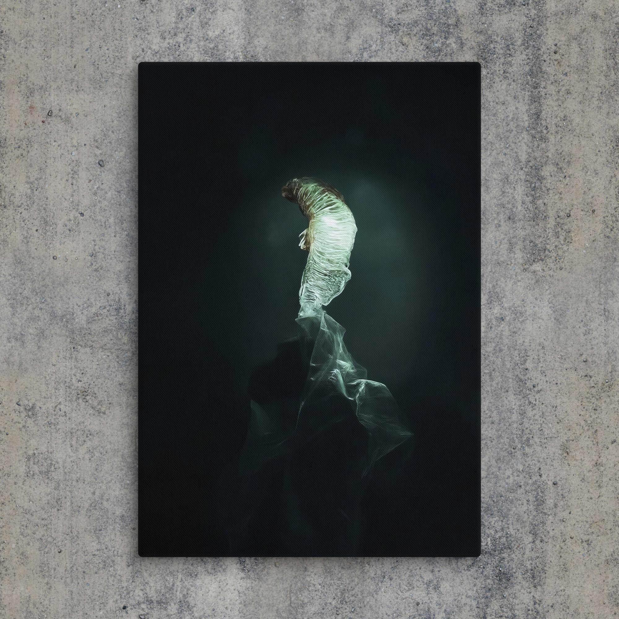 The Dim Light of False Hope - A Haunting Abstract Art Canvas - Pale Blood Store