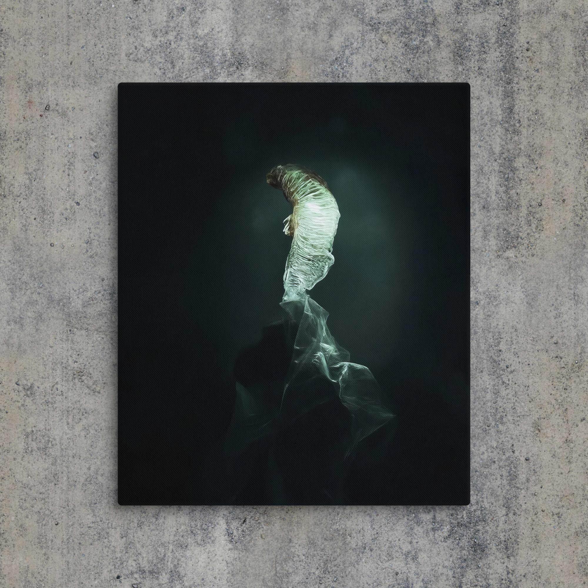 The Dim Light of False Hope - A Haunting Abstract Art Canvas - Pale Blood Store