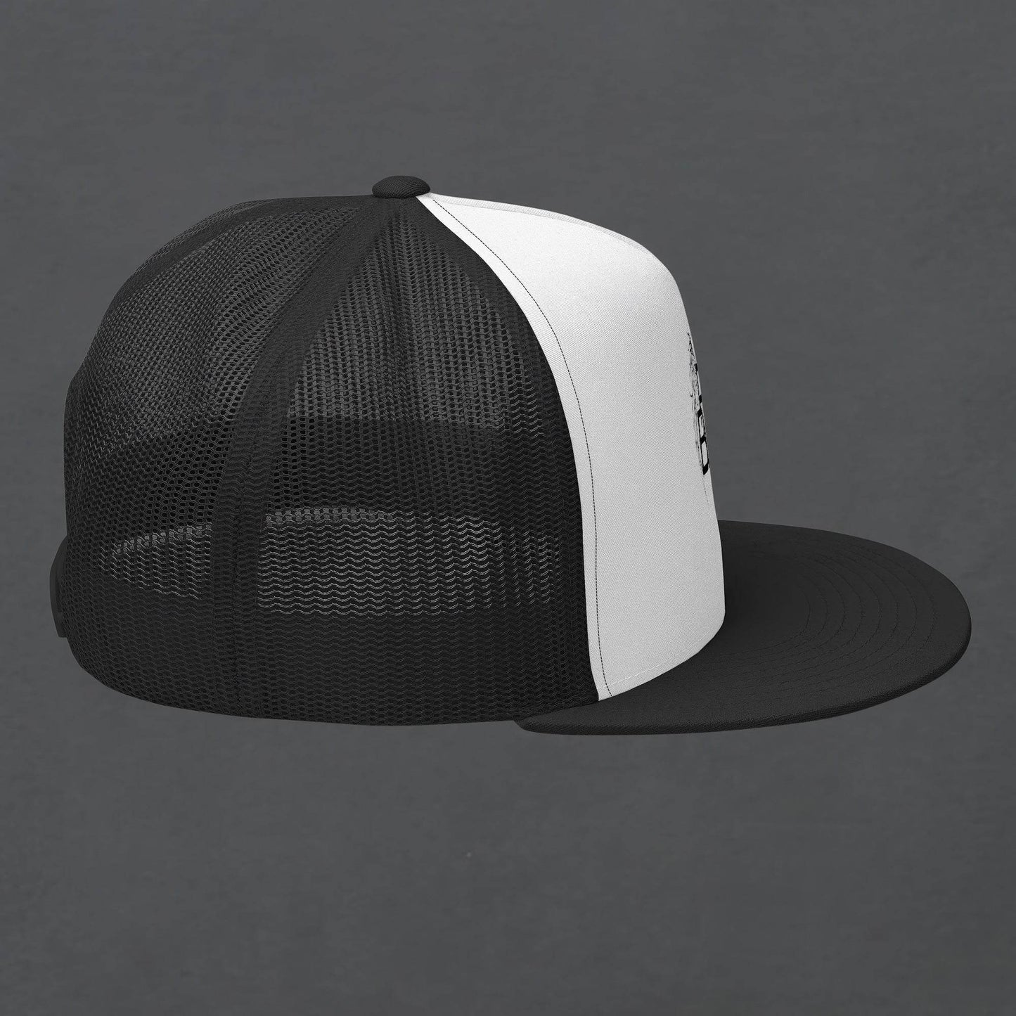 The Fallen Logo Trucker Cap BoW - Dark Headwear - Pale Blood Store