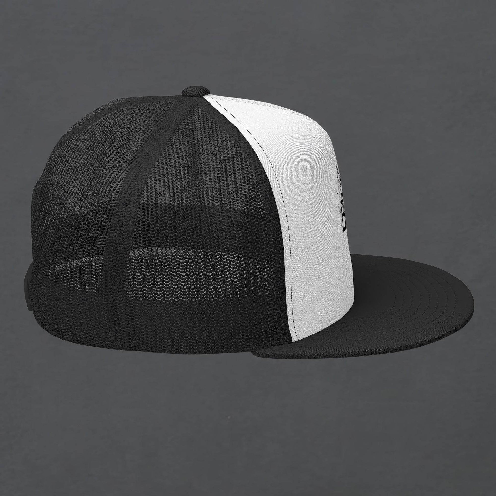 The Fallen Logo Trucker Cap BoW - Dark Headwear - Pale Blood Store