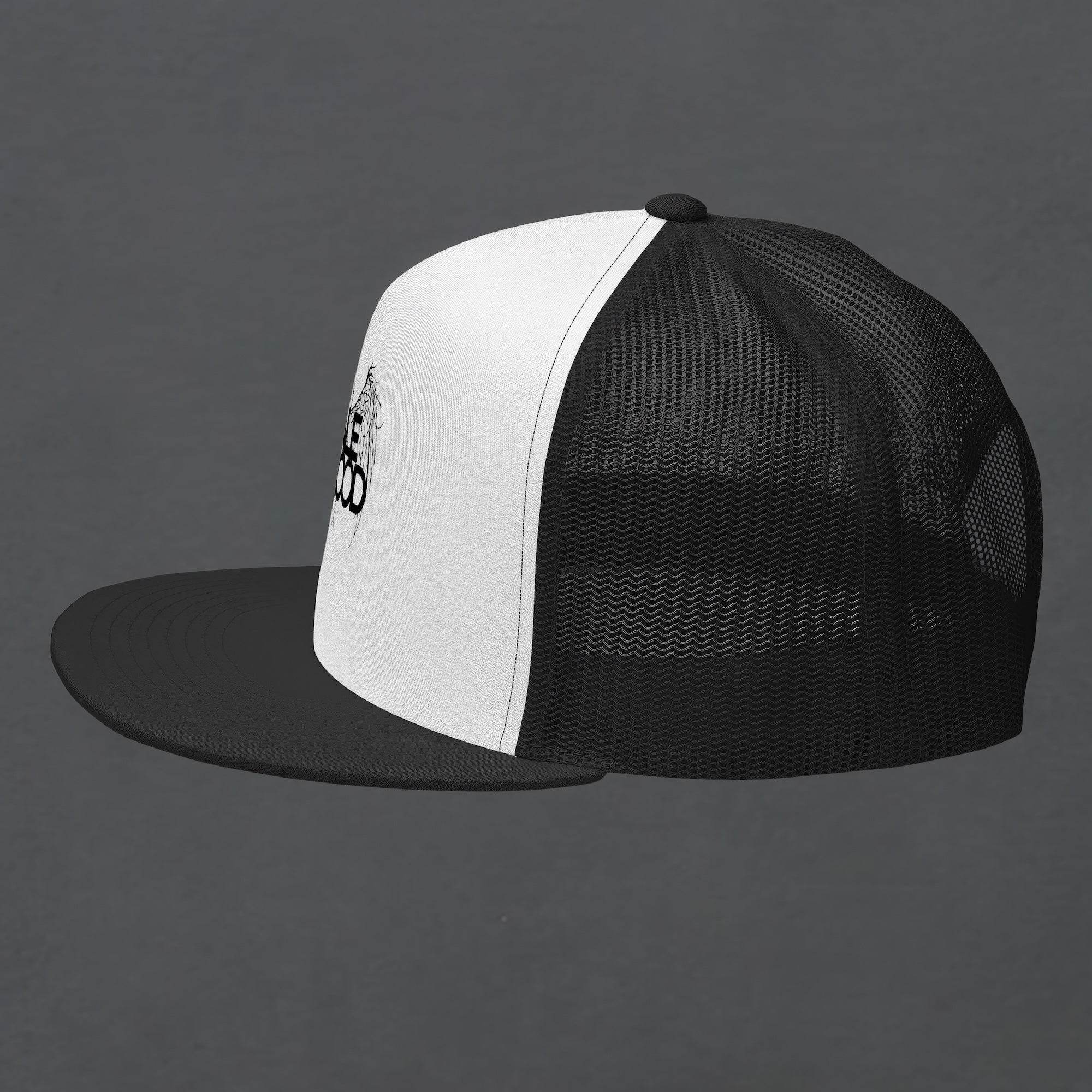 The Fallen Logo Trucker Cap BoW - Dark Headwear - Pale Blood Store