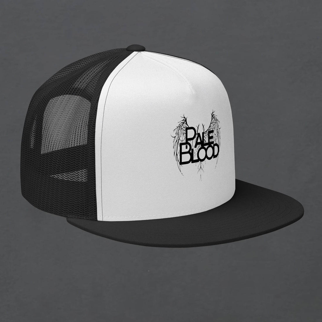 The Fallen Logo Trucker Cap BoW - Dark Headwear - Pale Blood Store