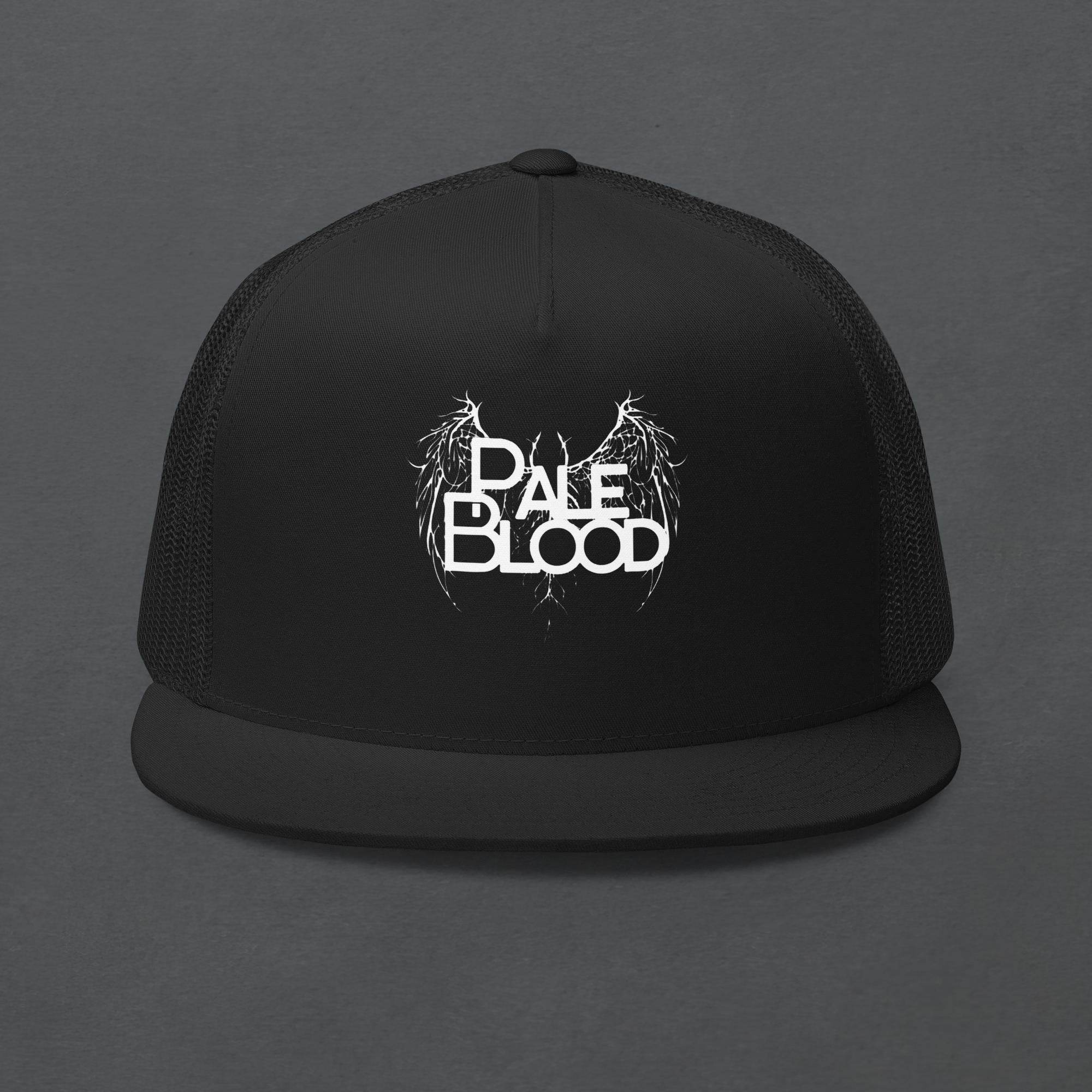 The Fallen Logo Trucker Cap WoB – Dark Headwear - Pale Blood Store