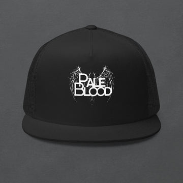 The Fallen Logo Trucker Cap WoB – Dark Headwear - Pale Blood Store