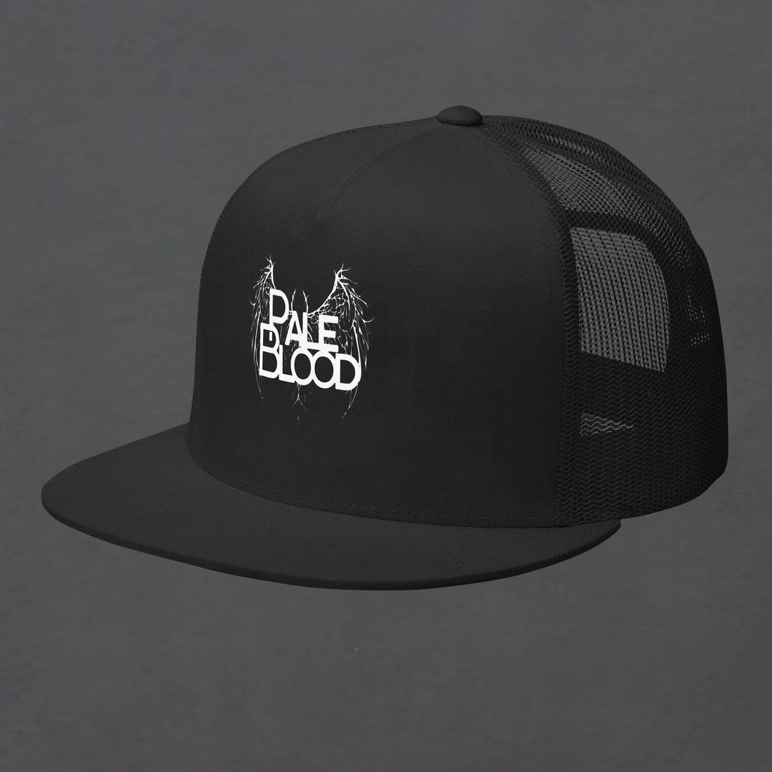 The Fallen Logo Trucker Cap WoB – Dark Headwear - Pale Blood Store