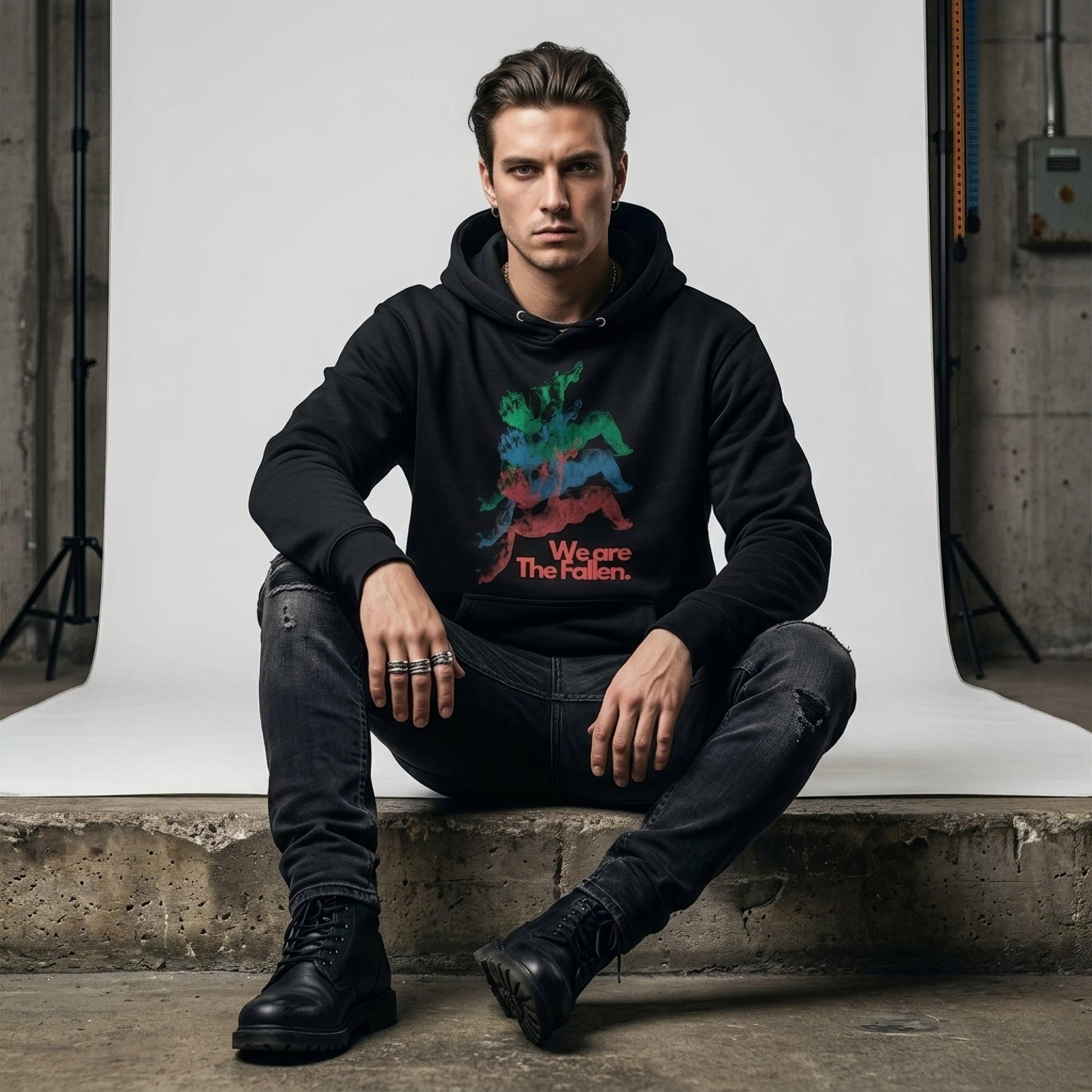 The Fallen Unisex Hoodie - Pale Blood Store