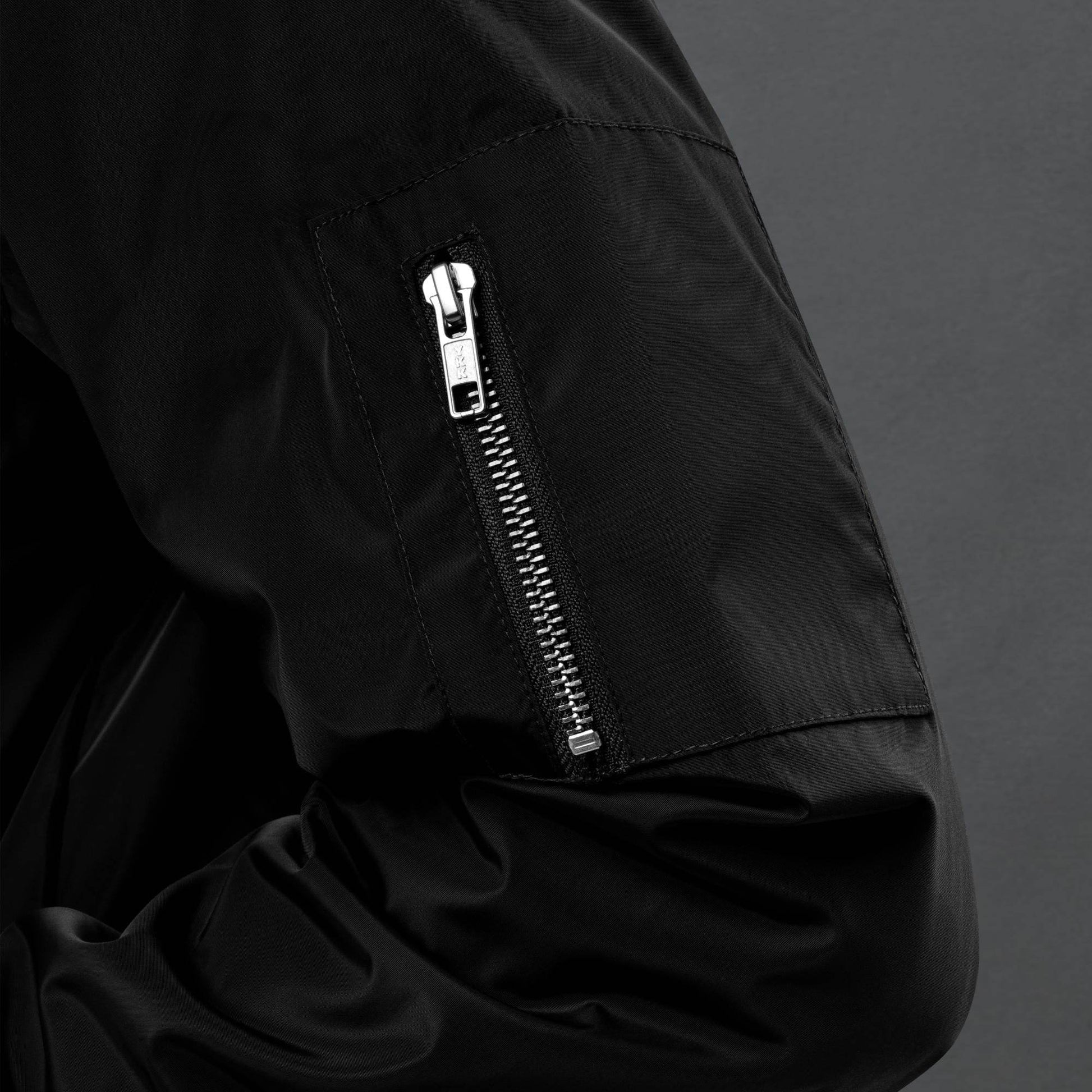 The Golden Hamsa Dark Aesthetic Bomber Jacket - Pale Blood Store
