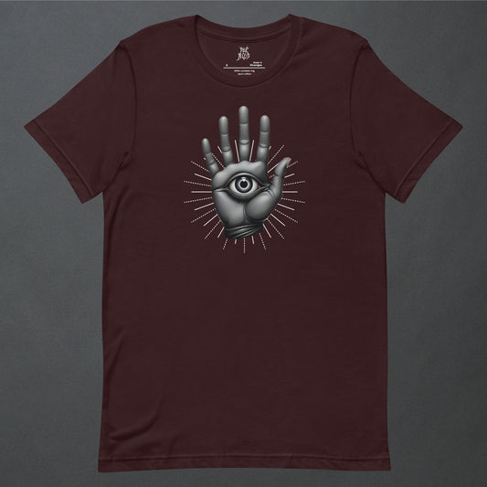 The Hamsa Dark Aesthetic Unisex T - Shirt - Pale Blood Store