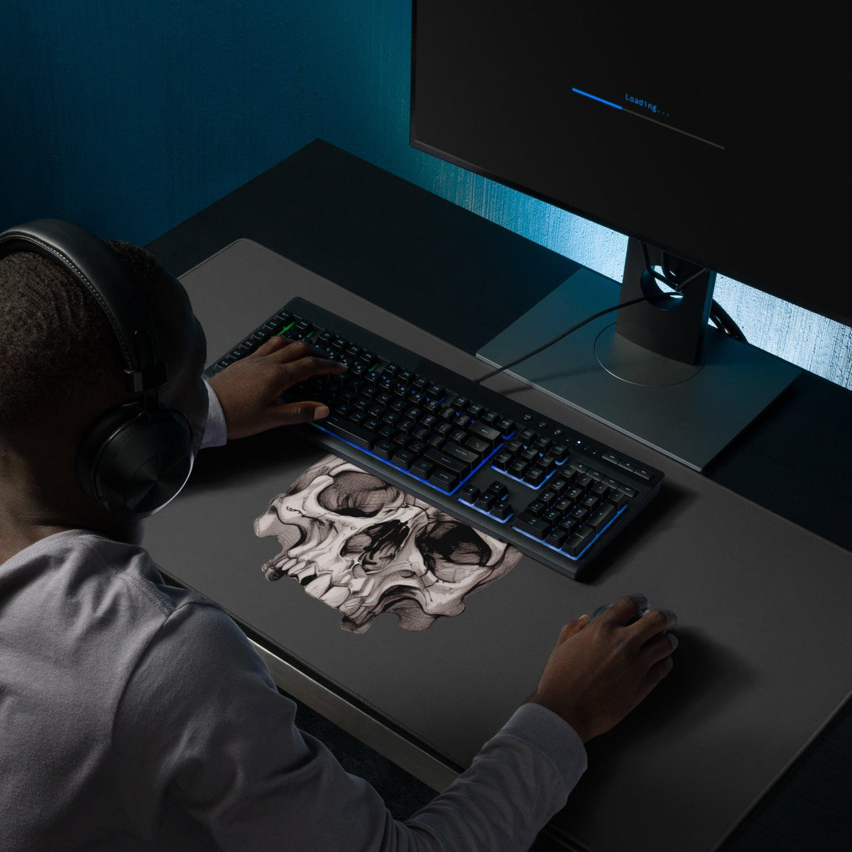 The Saint Neo Goth Gaming Mouse Pad - Pale Blood Store