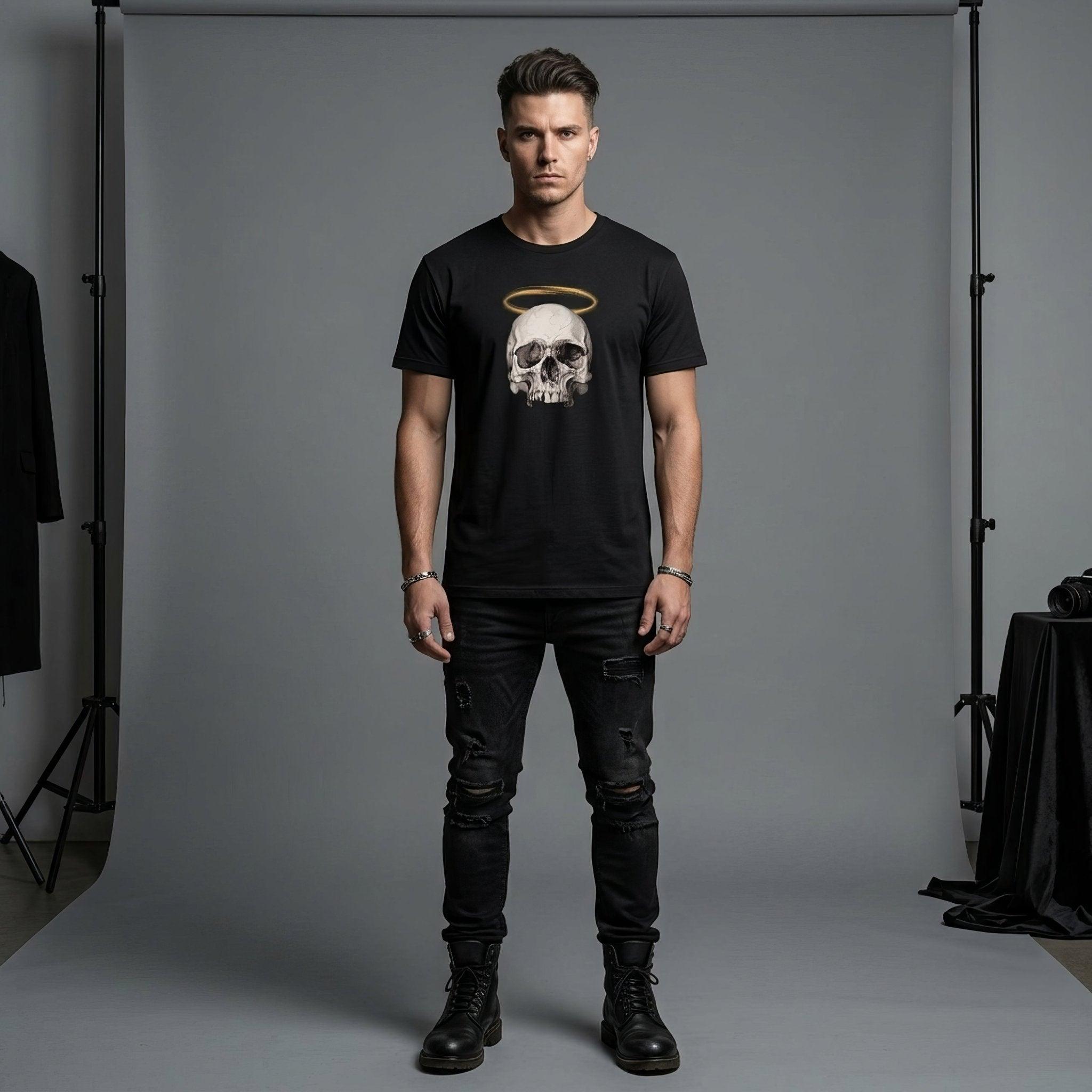 The Saint Neo Goth Unisex T Shirt - ["black","men","neo goth","t-shirt","tee","the saint","tshirt","unisex","women"] | Pale Blood Store