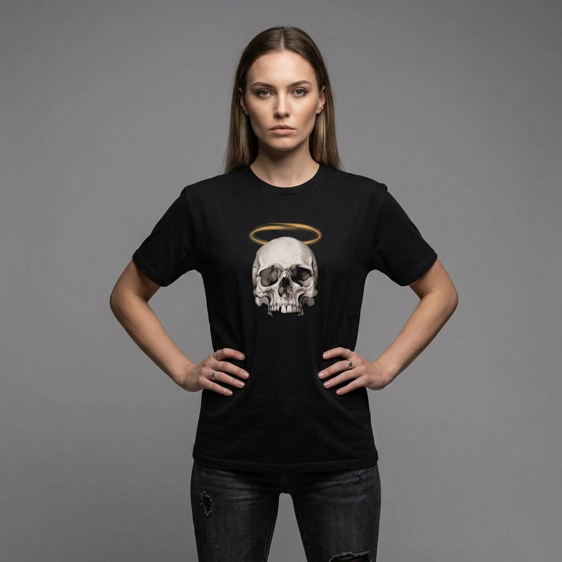 The Saint Neo Goth Unisex T Shirt - ["black","men","neo goth","t-shirt","tee","the saint","tshirt","unisex","women"] | Pale Blood Store