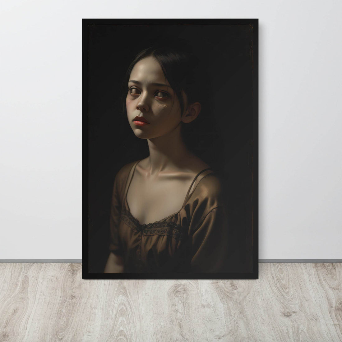 The Sound of Terror Dark Aesthetic Framed Poster - Pale Blood Store