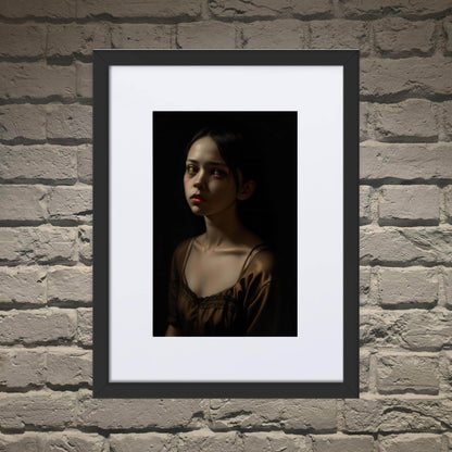 The Sound of Terror Dark Aesthetic Framed Poster W/Mat - Pale Blood Store