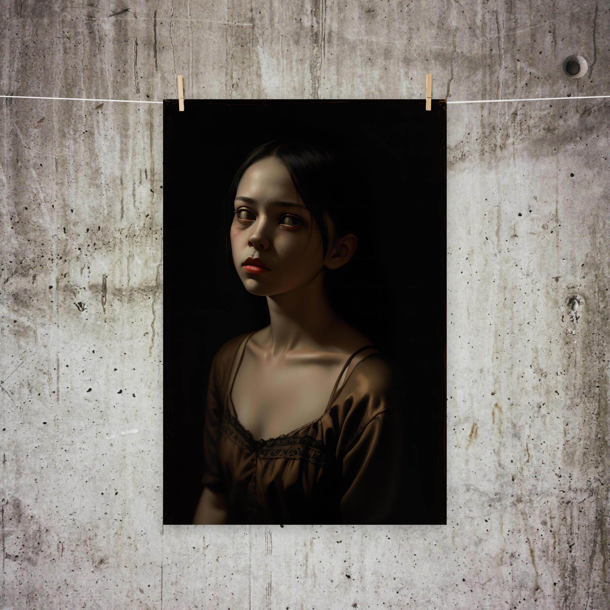 The Sound of Terror Dark Aesthetic Poster - Pale Blood Store