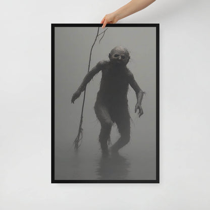 The Thing Dark Aesthetic Framed Poster - Pale Blood Store
