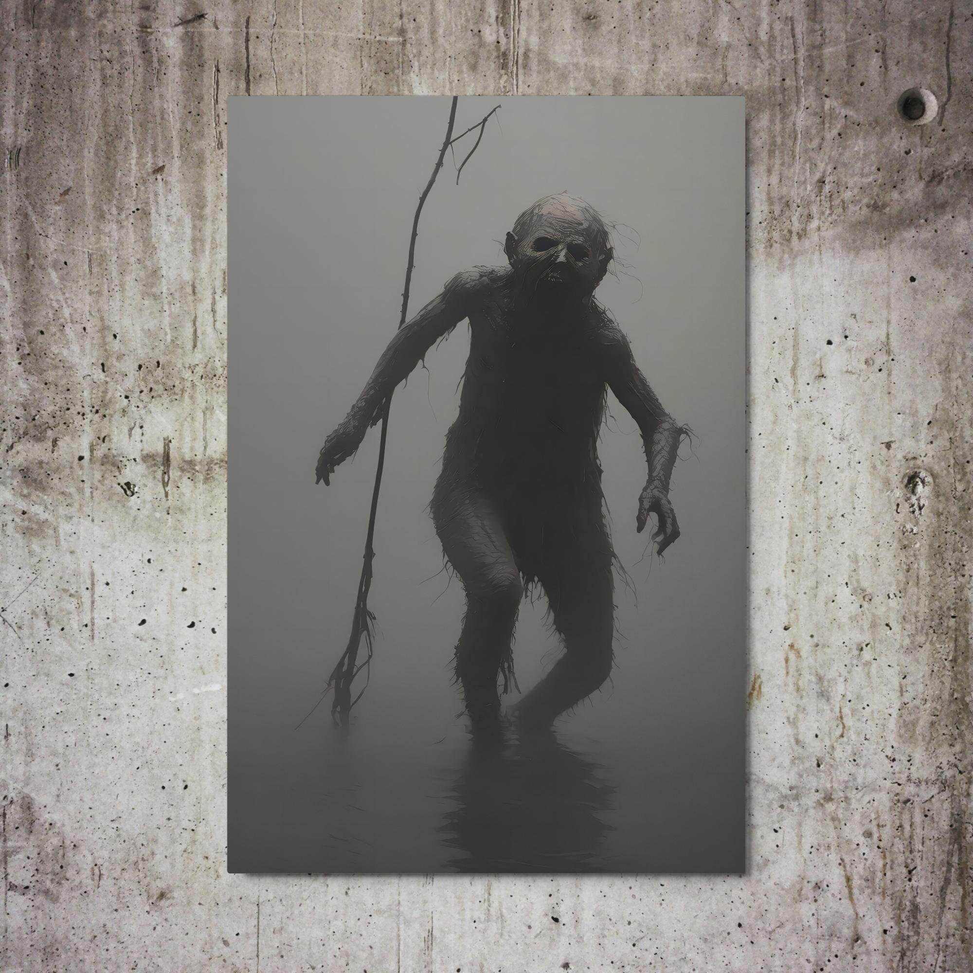 The Thing Dark Aesthetic Metal Print - Pale Blood Store