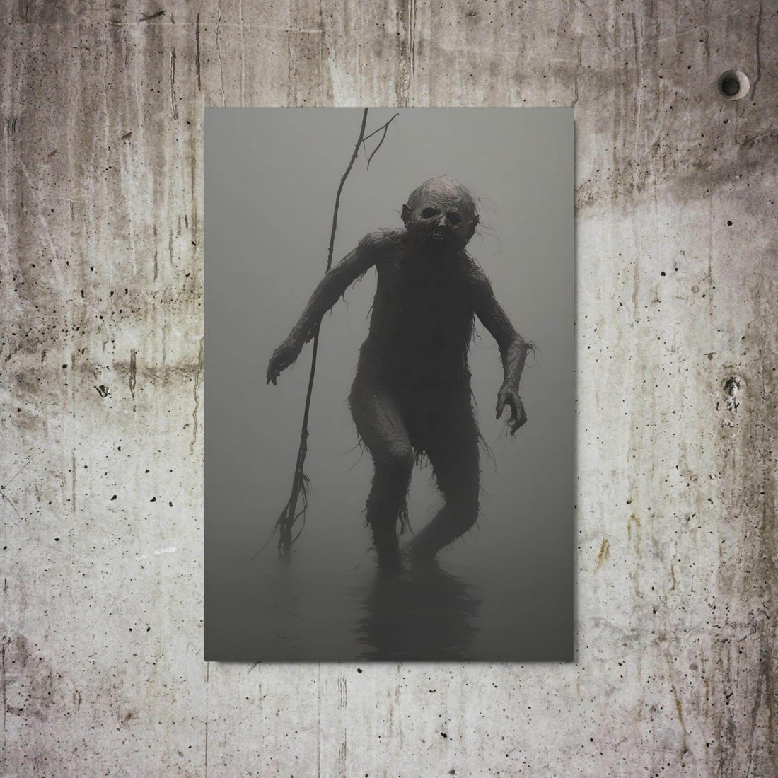 The Thing Dark Aesthetic Metal Print - Pale Blood Store