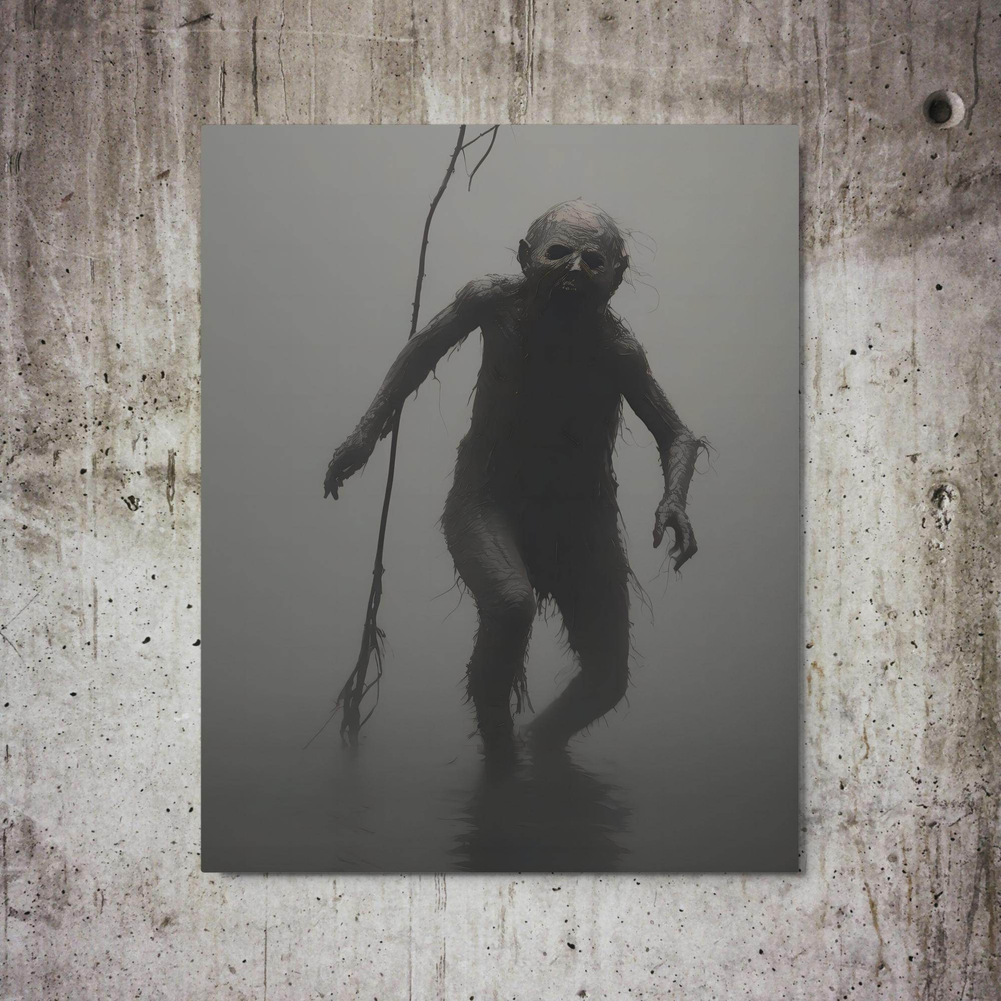 The Thing Dark Aesthetic Metal Print - Pale Blood Store