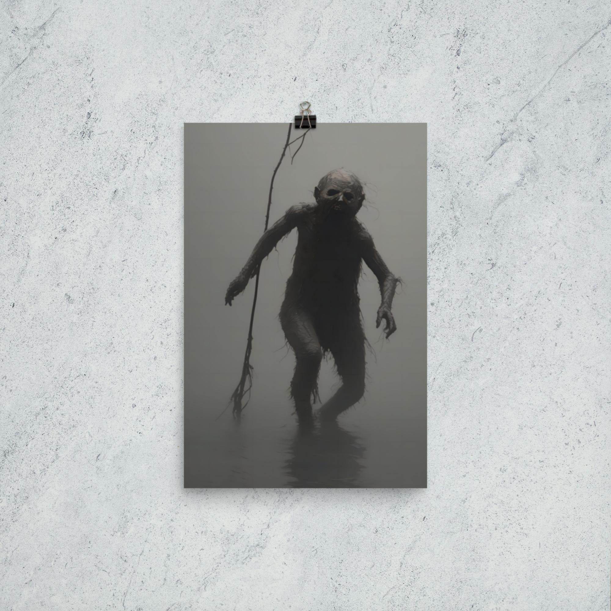 The Thing Dark Aesthetic Poster - Pale Blood Store