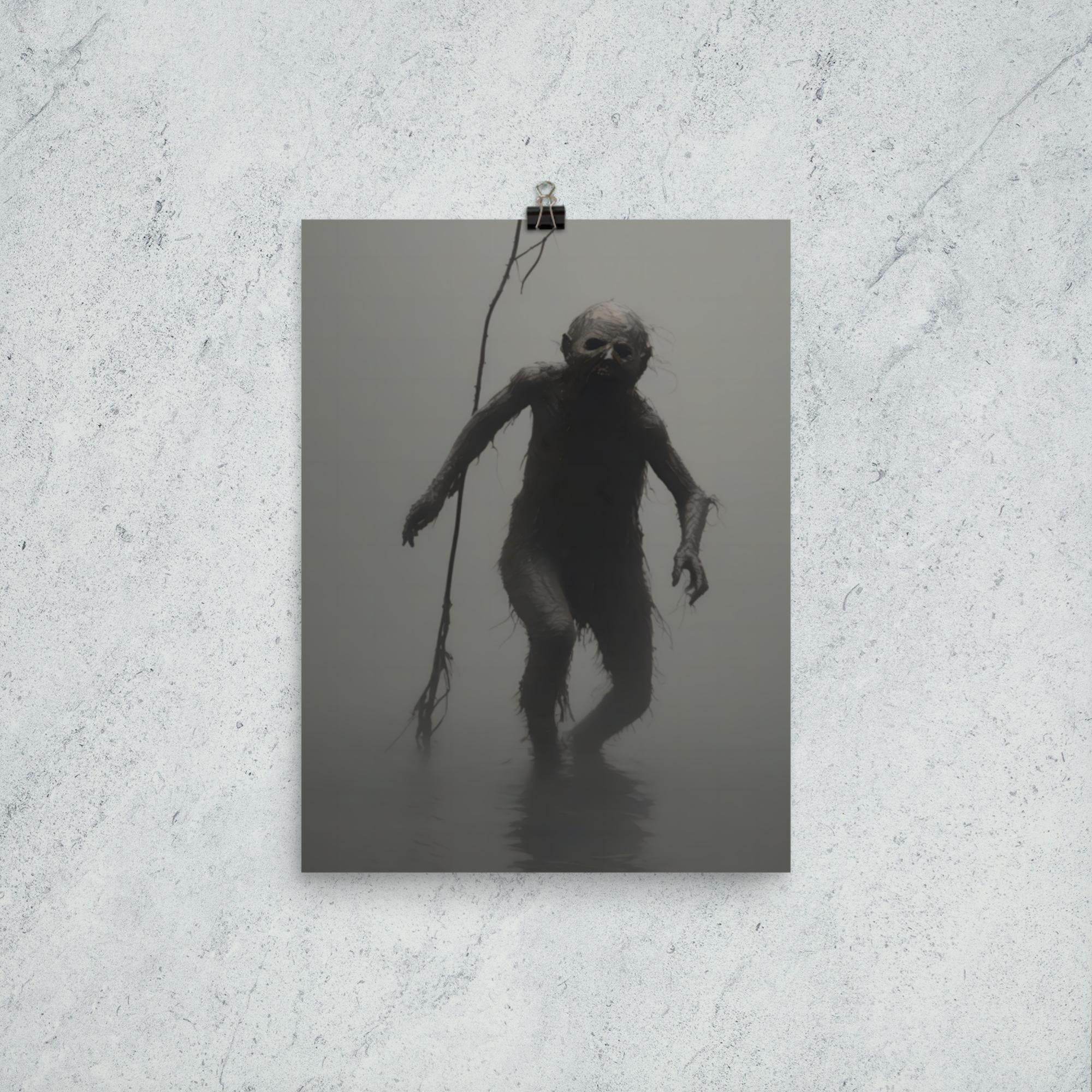 The Thing Dark Aesthetic Poster - Pale Blood Store