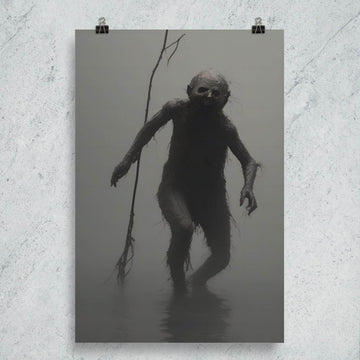 The Thing Dark Aesthetic Poster - Pale Blood Store