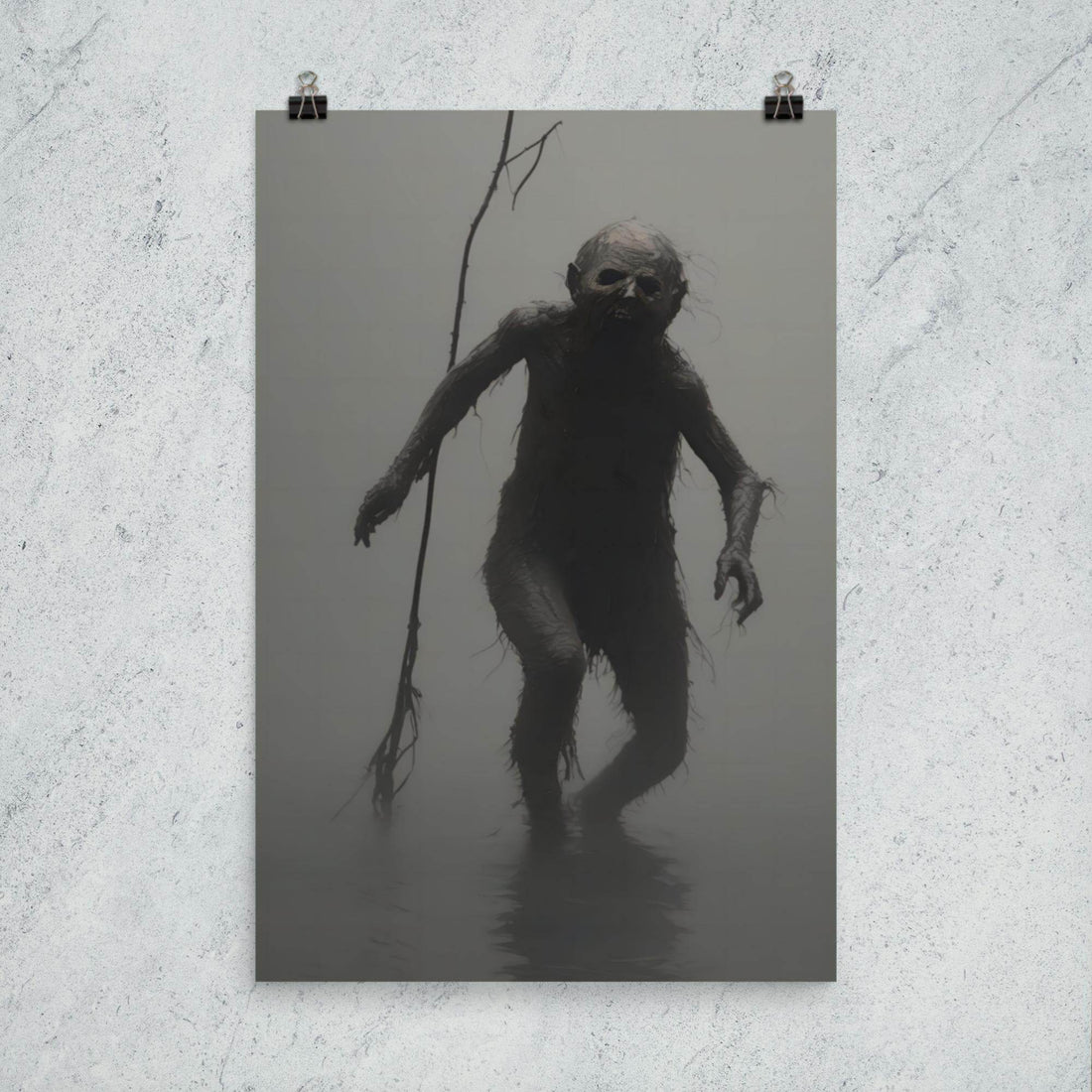 The Thing Dark Aesthetic Poster - Pale Blood Store