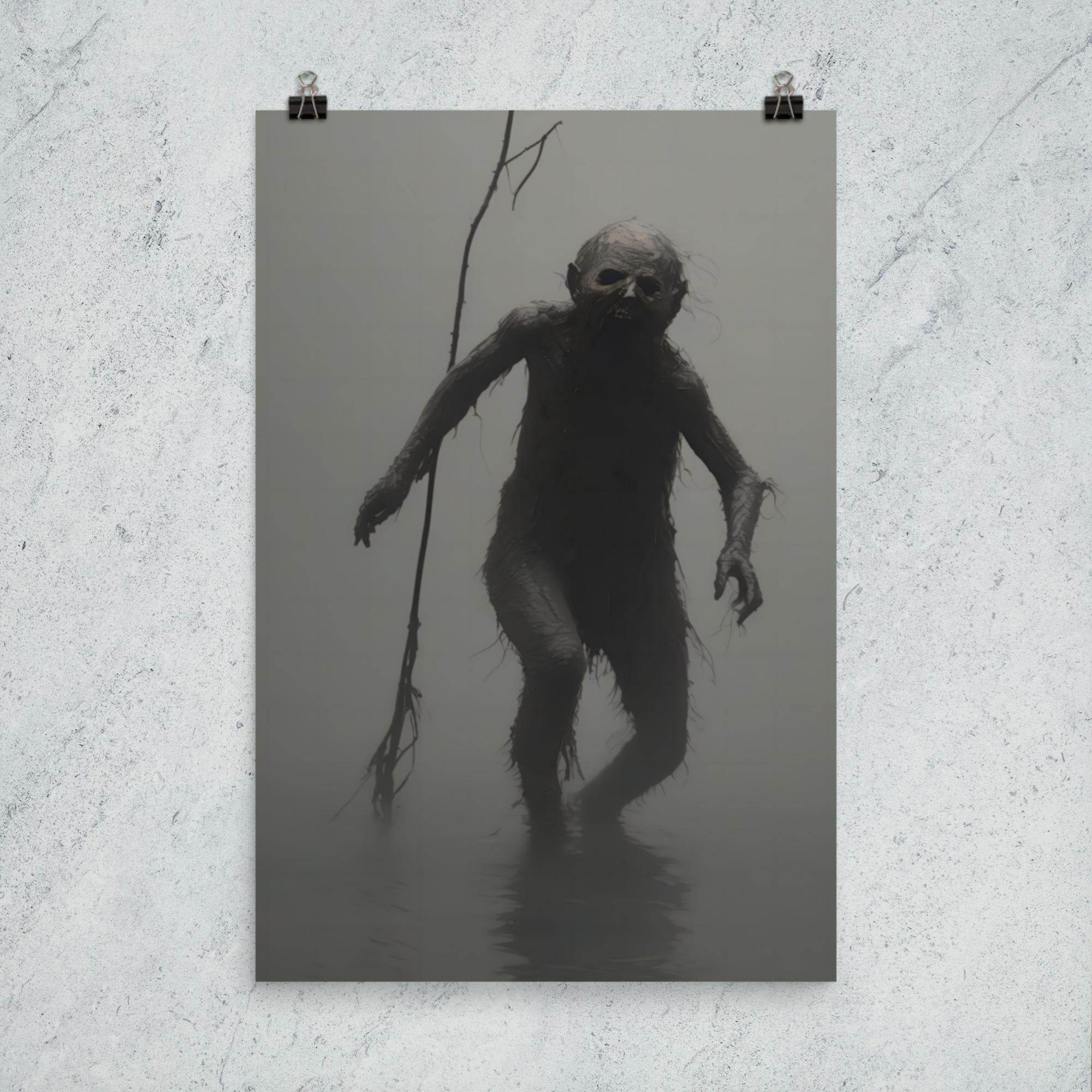 The Thing Dark Aesthetic Poster - Pale Blood Store