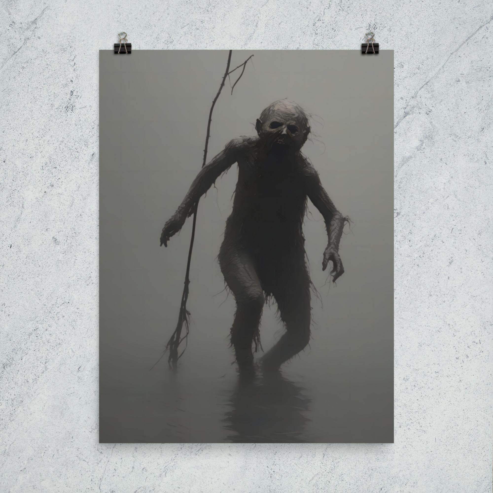 The Thing Dark Aesthetic Poster - Pale Blood Store