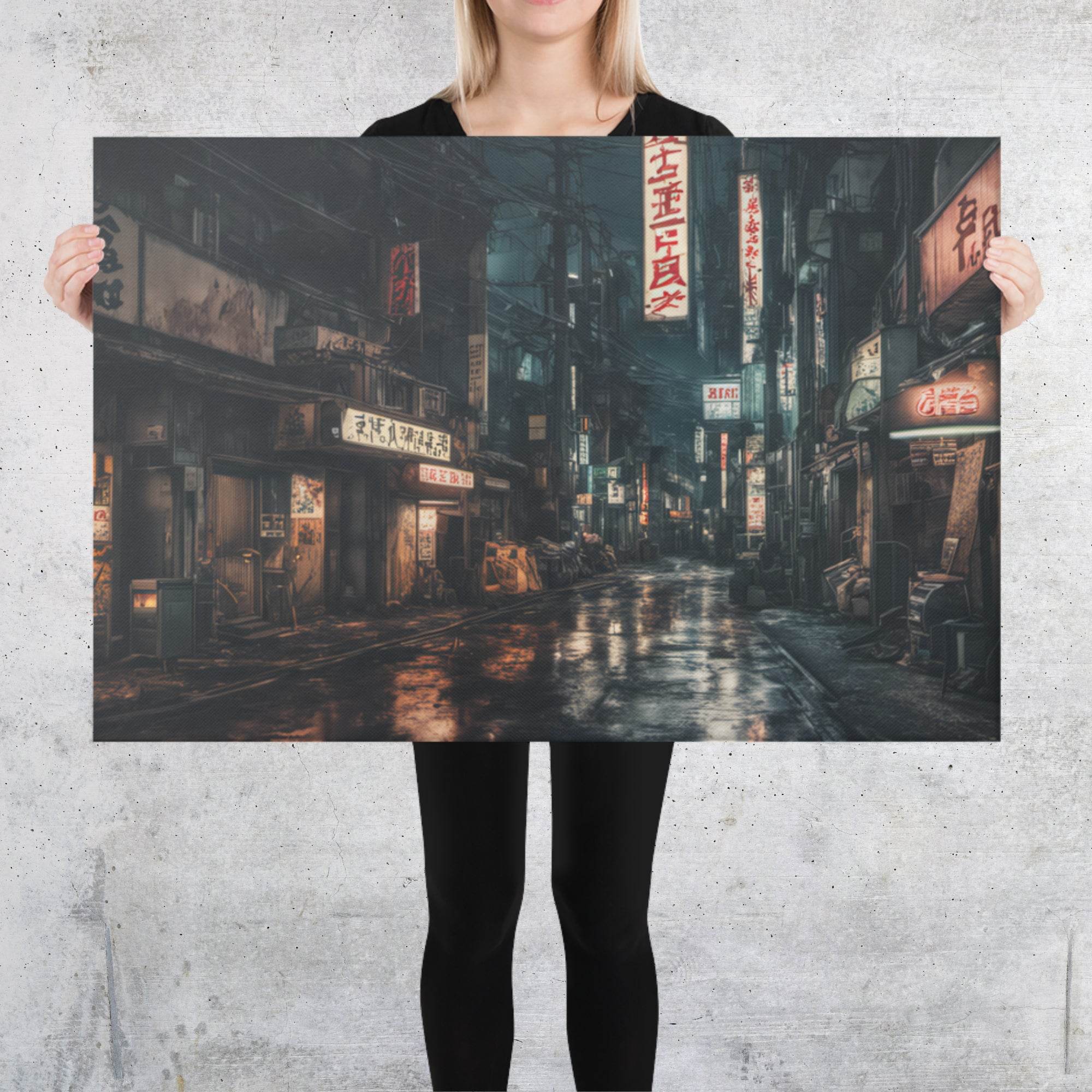 Tokyo Cyber Goth Canvas - Pale Blood Store