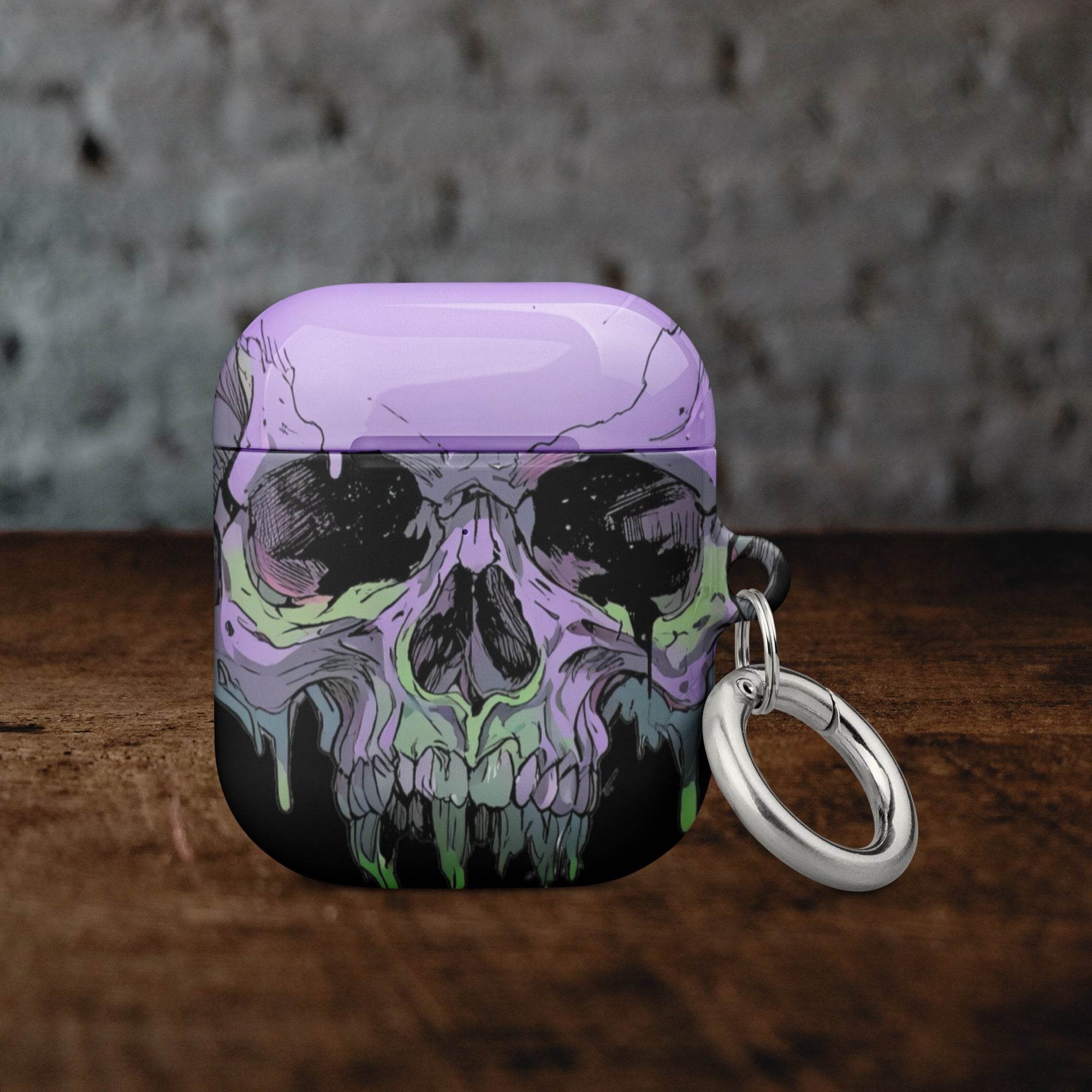 Toxic Fate 90's Goth Style Case for AirPods® - Pale Blood Store