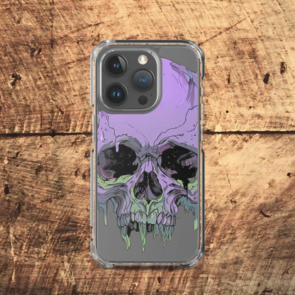 Toxic Fate 90's Goth Style Clear Case for iPhone® - Pale Blood Store