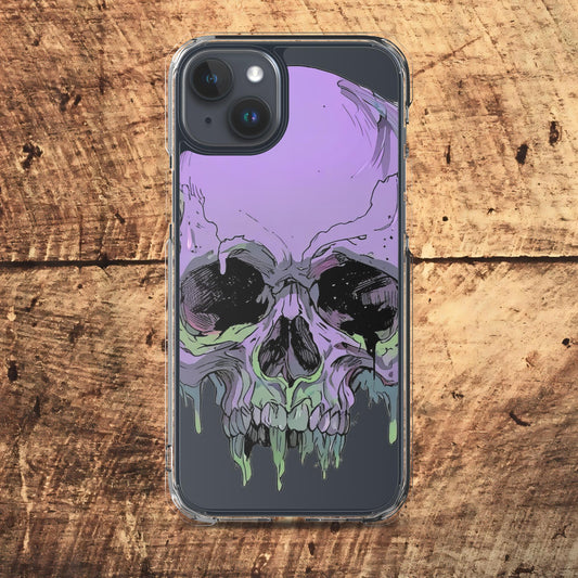 Toxic Fate 90's Goth Style Clear Case for iPhone® - Pale Blood Store