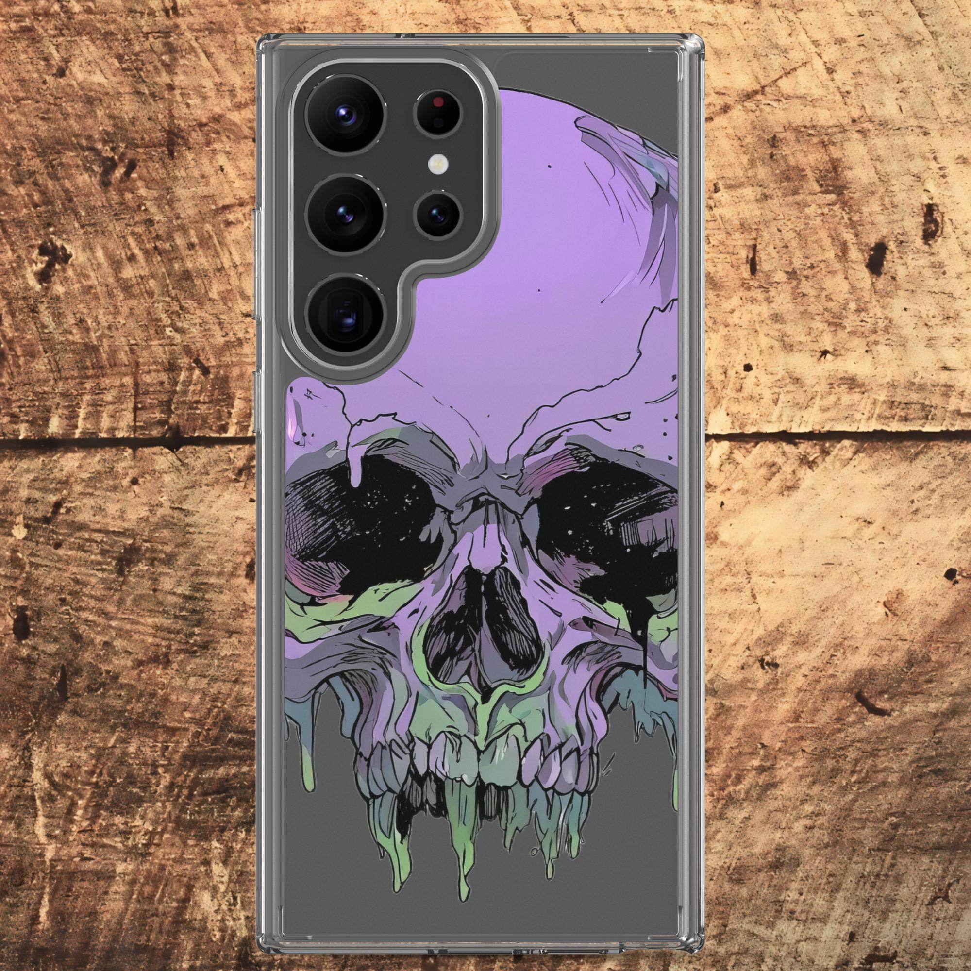 Toxic Fate 90's Goth Style Clear Case for Samsung® - Pale Blood Store