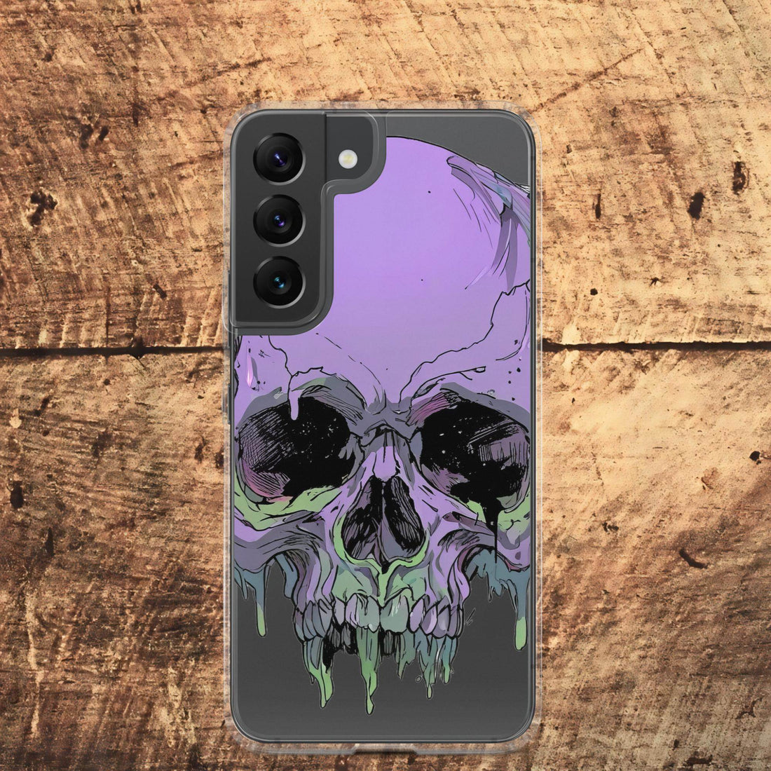 Toxic Fate 90's Goth Style Clear Case for Samsung® - Pale Blood Store
