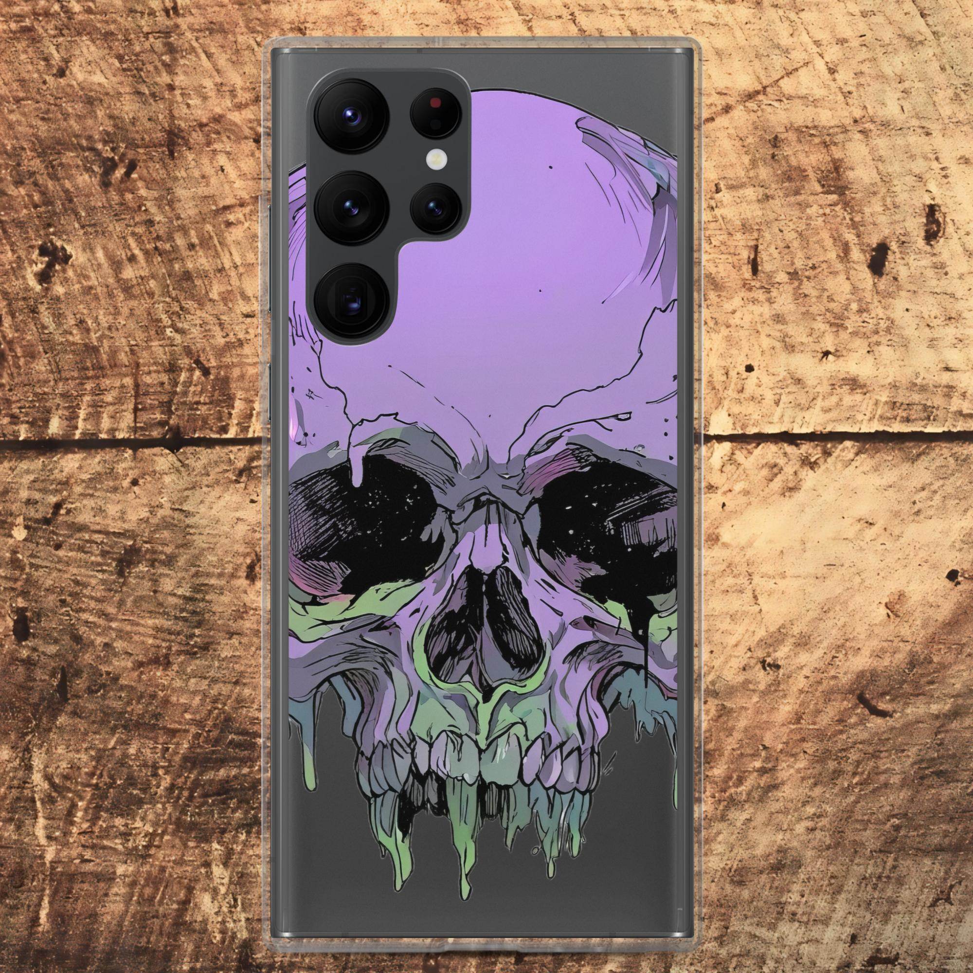 Toxic Fate 90's Goth Style Clear Case for Samsung® - Pale Blood Store