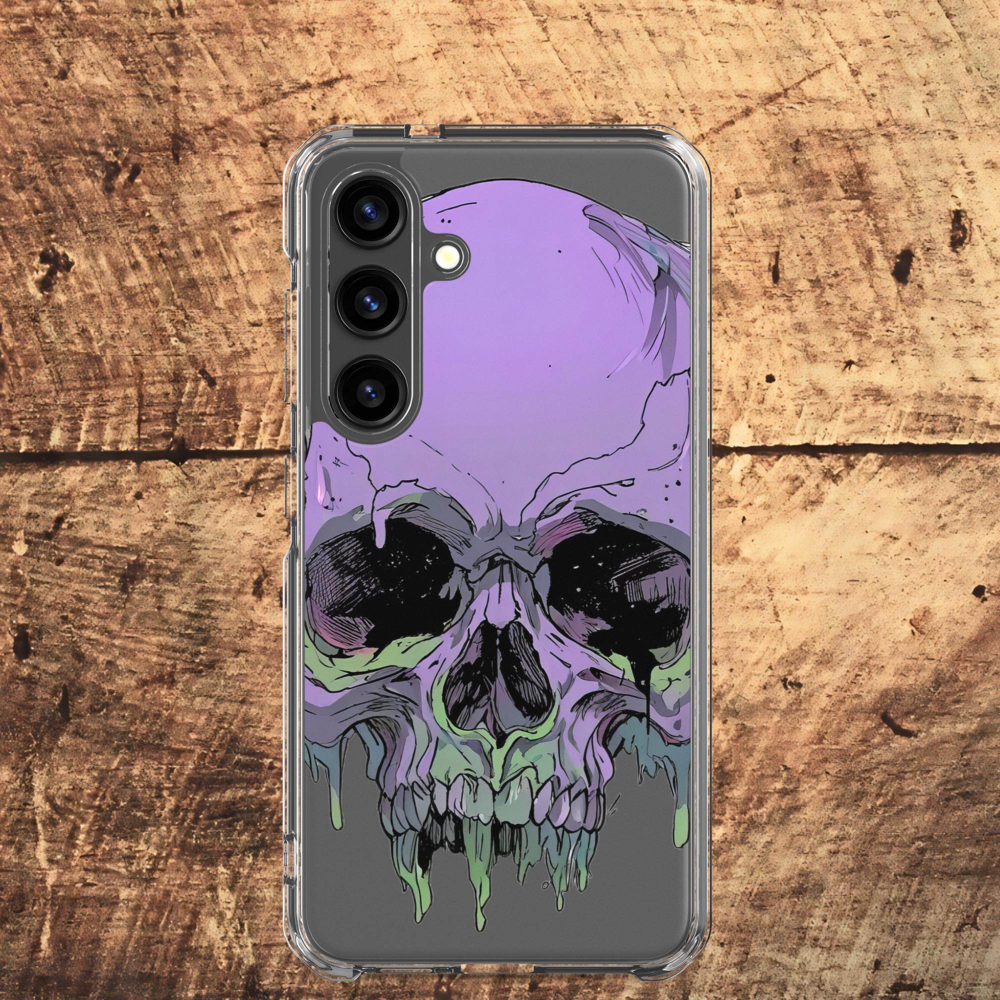Toxic Fate 90's Goth Style Clear Case for Samsung® - Pale Blood Store